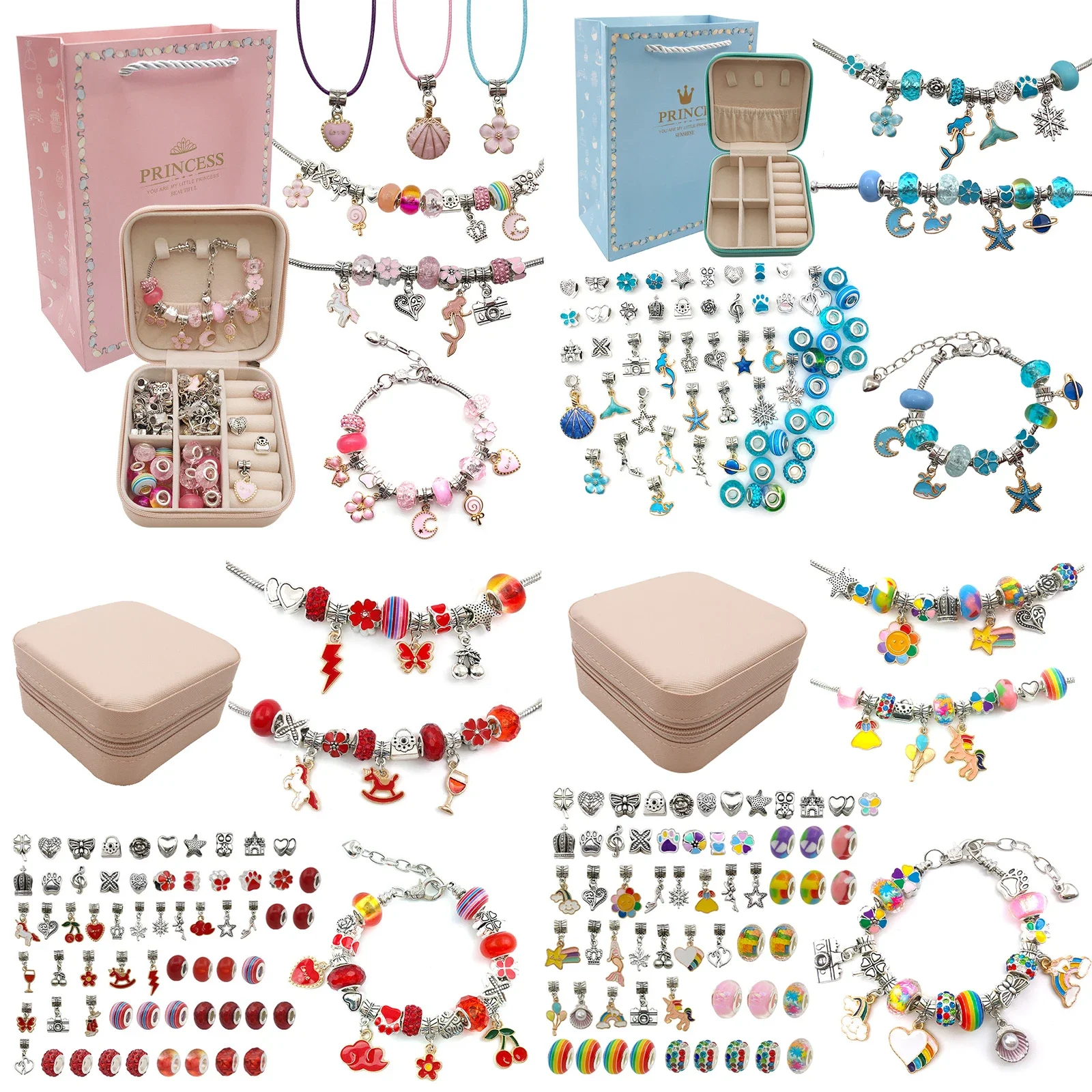 Musical Instrument Craft - Charm Bracelet Making Kit for Girls,Gift