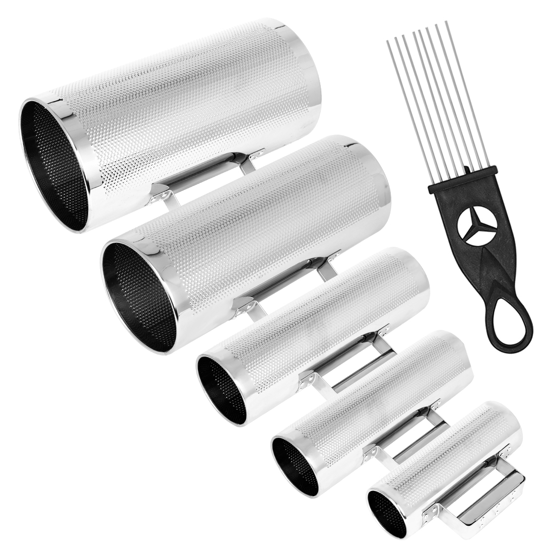 Musical Instrument Youtube - Orff Scraper Cylinder Aluminum Metal Sound