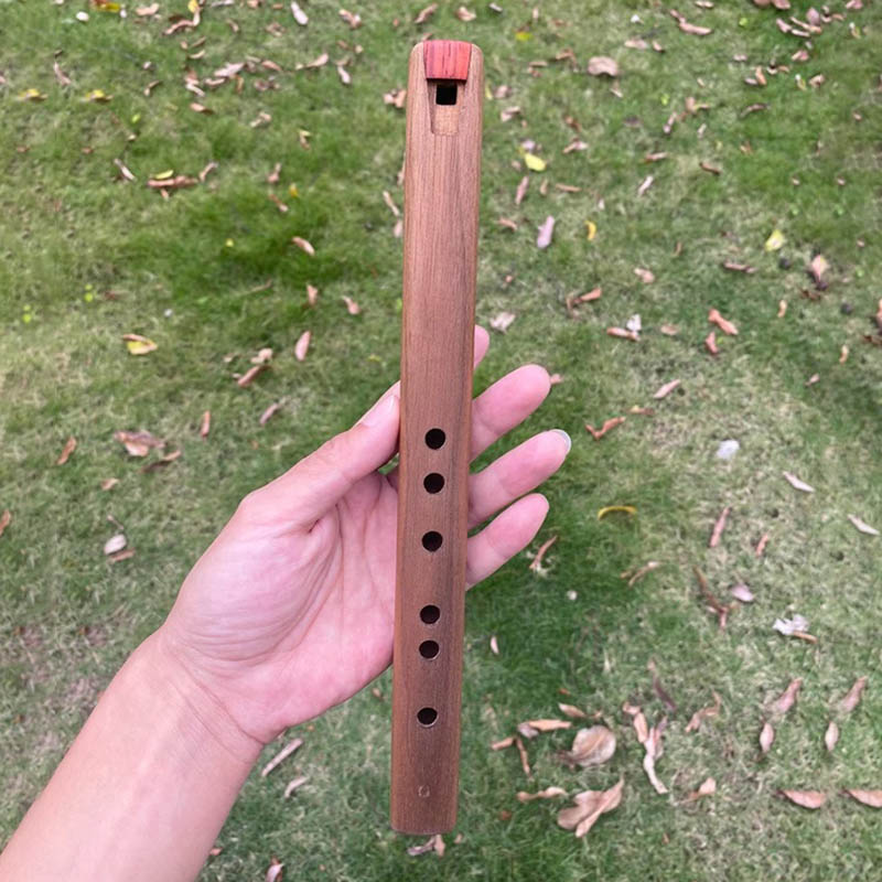 Wooden Flute Native - 6 Holes Short Flute G Key