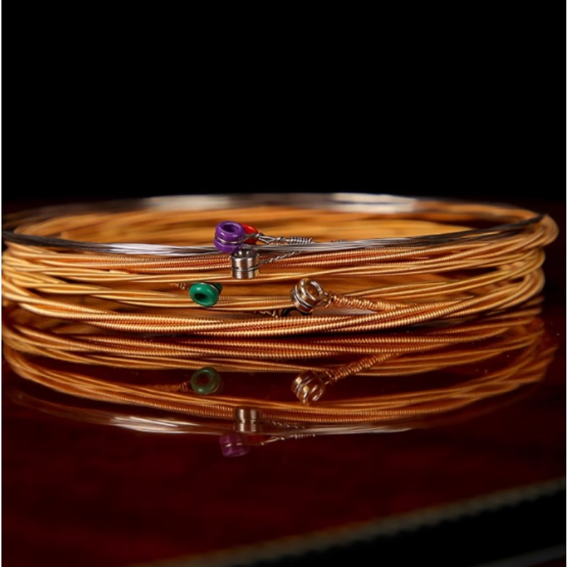 Musical Instrument With Strings - Wooden Acoustic Guitar Second String Pack
