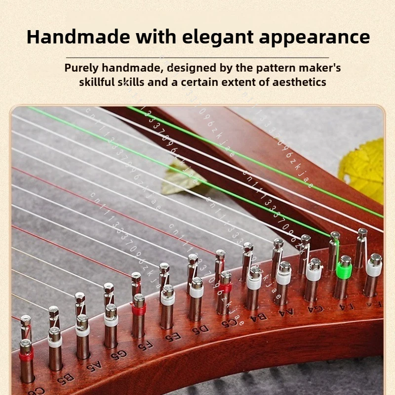 Handmade 15 Tone Harp Sound Th - огляд і ціна Musical Instrument With Strings