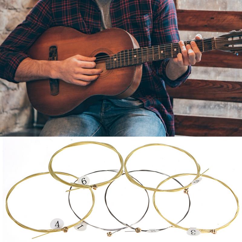 6Pcs High-Quality Acoustic Gui - огляд і ціна Musical Instrument With Strings