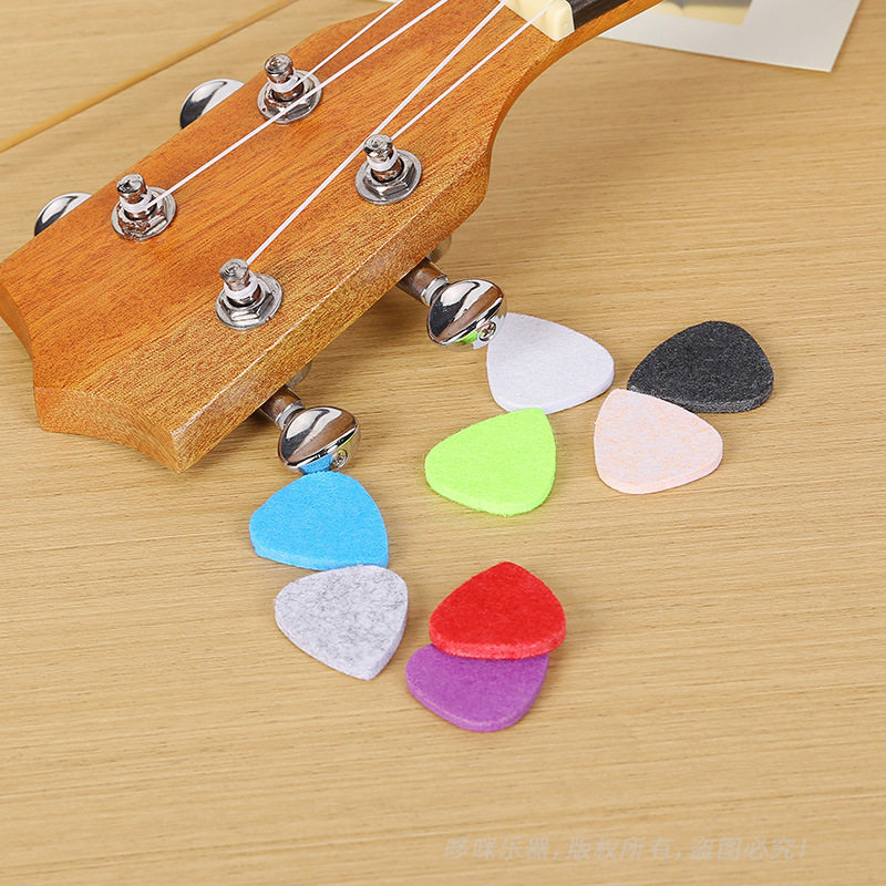 5/10/20PCS Felt Guitar Picks – - огляд і ціна Musical Instrument In English