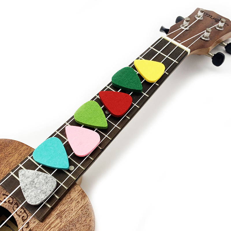 5/10/20PCS Felt Guitar Picks – - огляд і ціна Musical Instrument In English