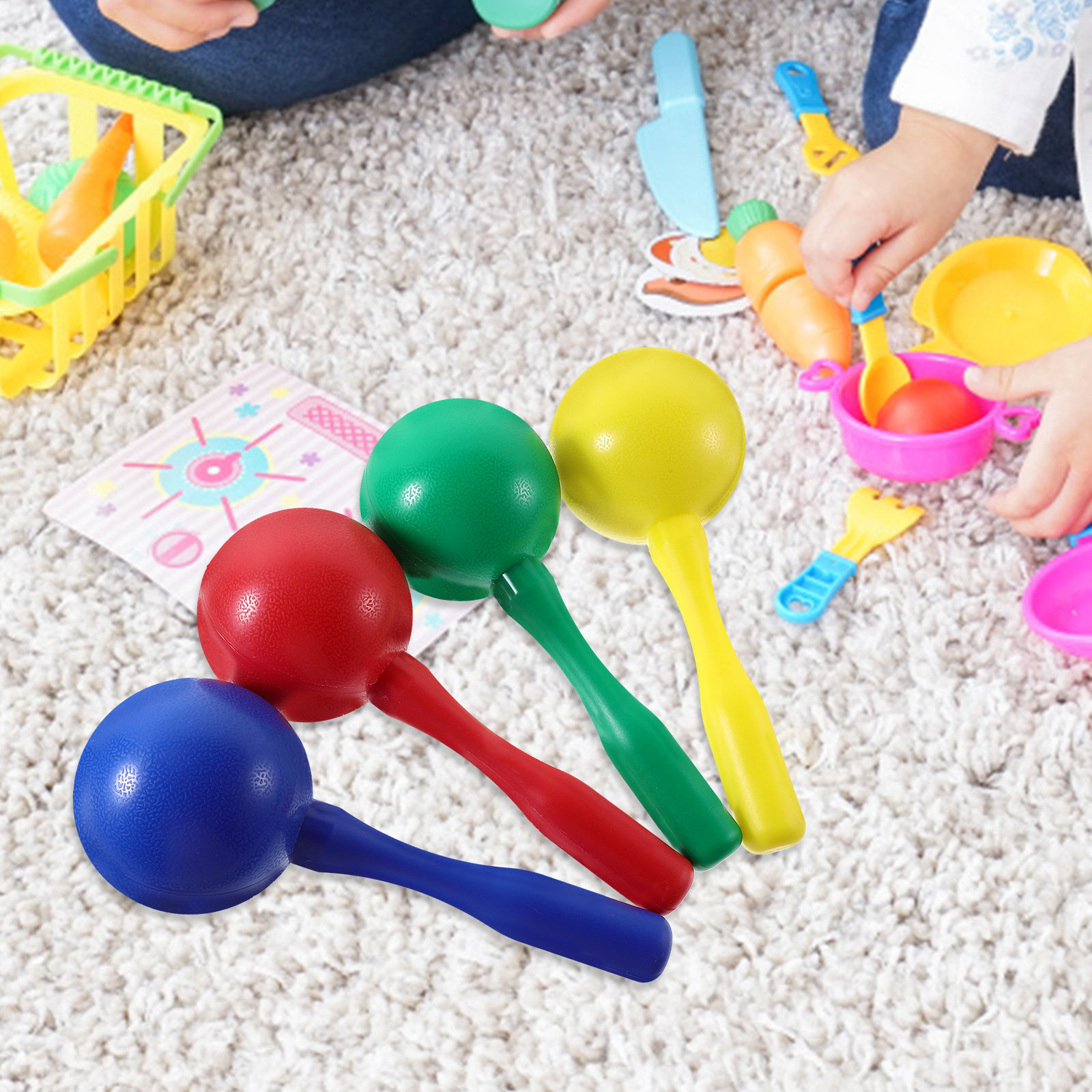 8Pcs Maraca Shaking Percussion - огляд і ціна Musical Instrument You Shake
