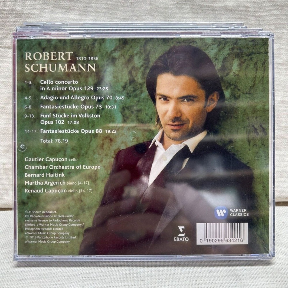 Schumann Cello Works Album Gau - огляд і ціна Musical Instrument In English