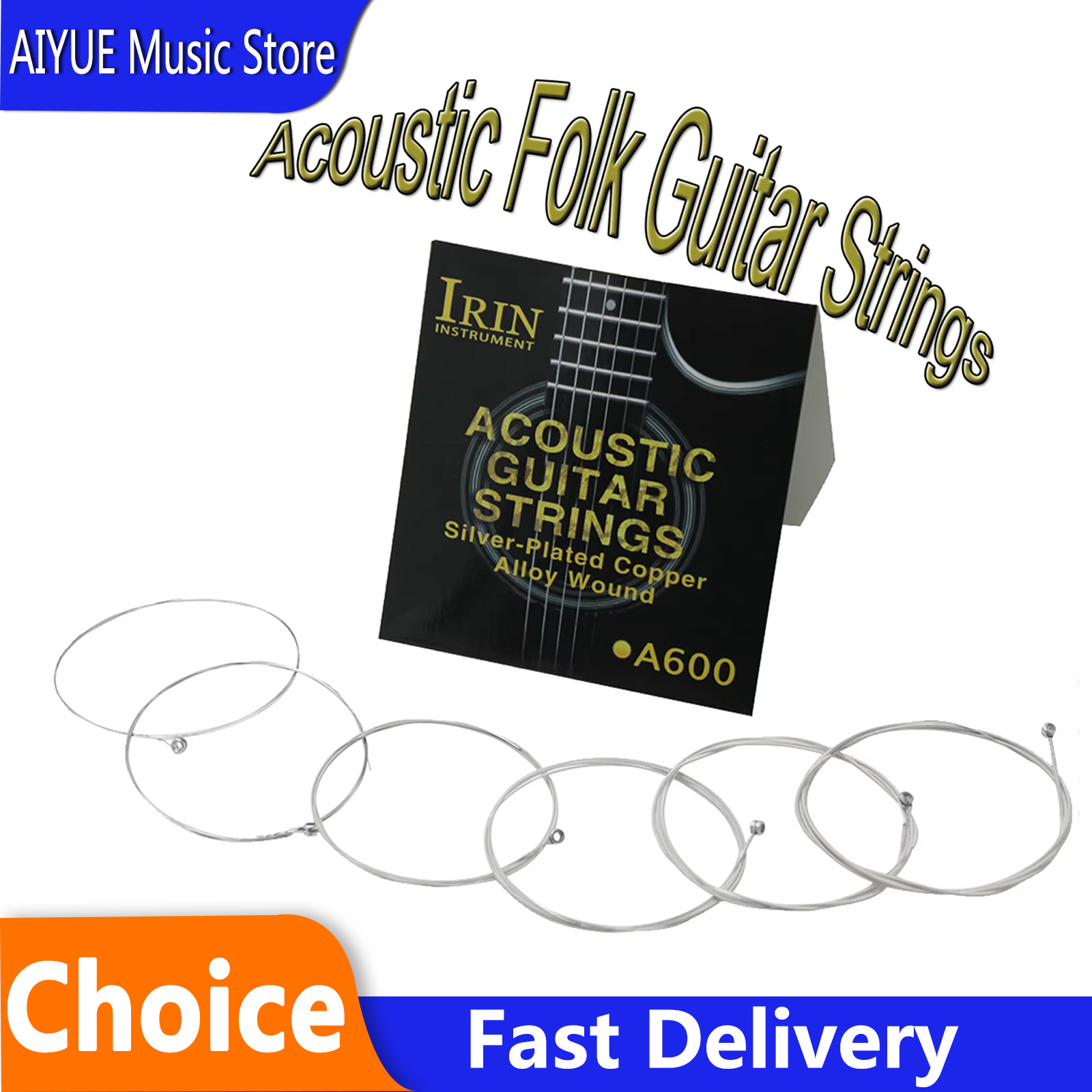 IRIN A600 Acoustic Folk Guitar - огляд і ціна Musical Instrument With Strings