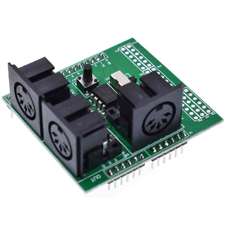 MIDI Shield music adapter boar - огляд і ціна Musical Instrument Digital Interface (Midi)