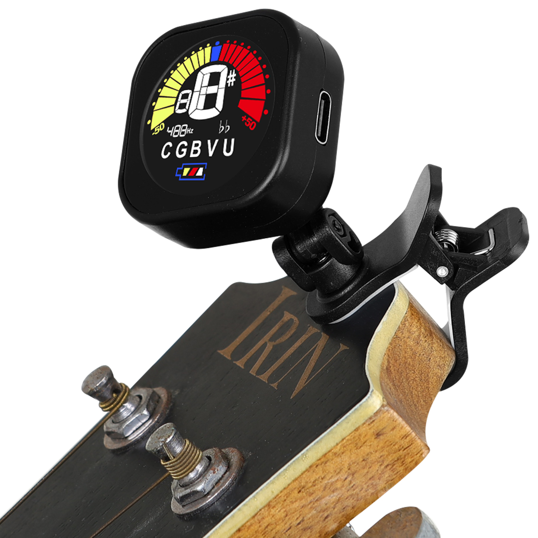 Guitar Tuner LCD Display Porta - огляд і ціна Musical Instrument In English