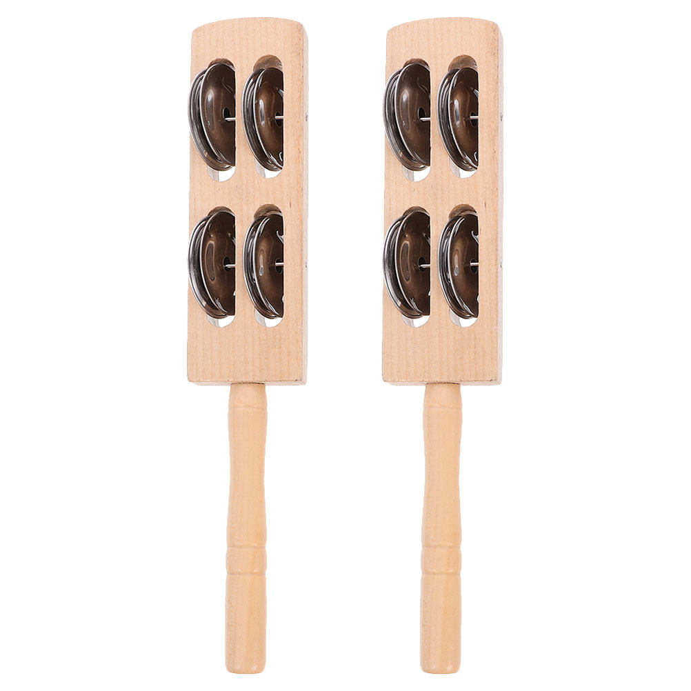 2Pcs Shaking Bell Wooden Percu - огляд і ціна Musical Instrument You Shake