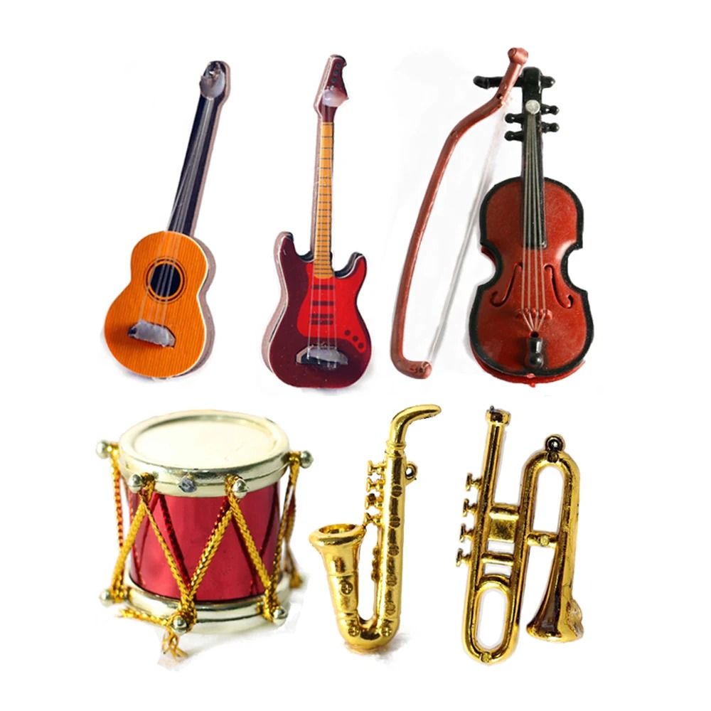 1/12 Scale Doll Musical Instru - огляд і ціна Musical Instrument Craft