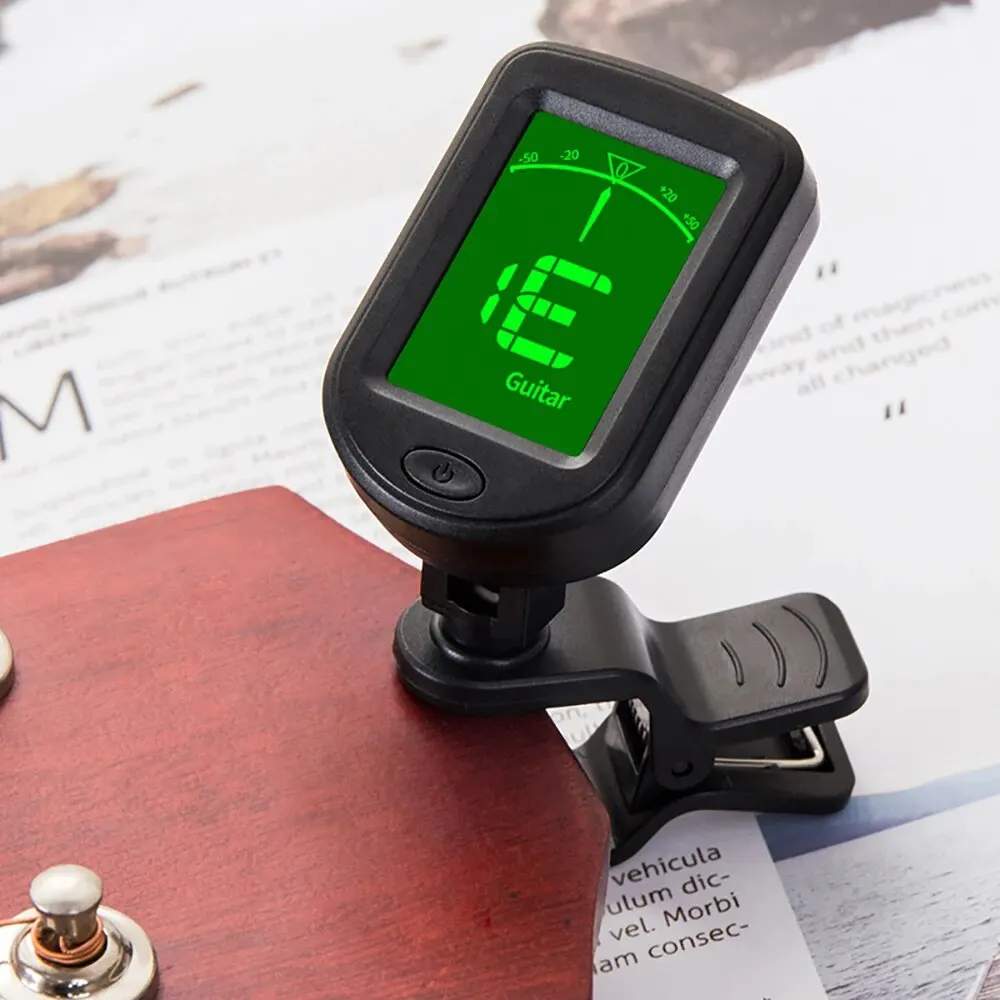 T-02 Guitar Tuner Clip-on Chro - огляд і ціна Musical Instrument In English