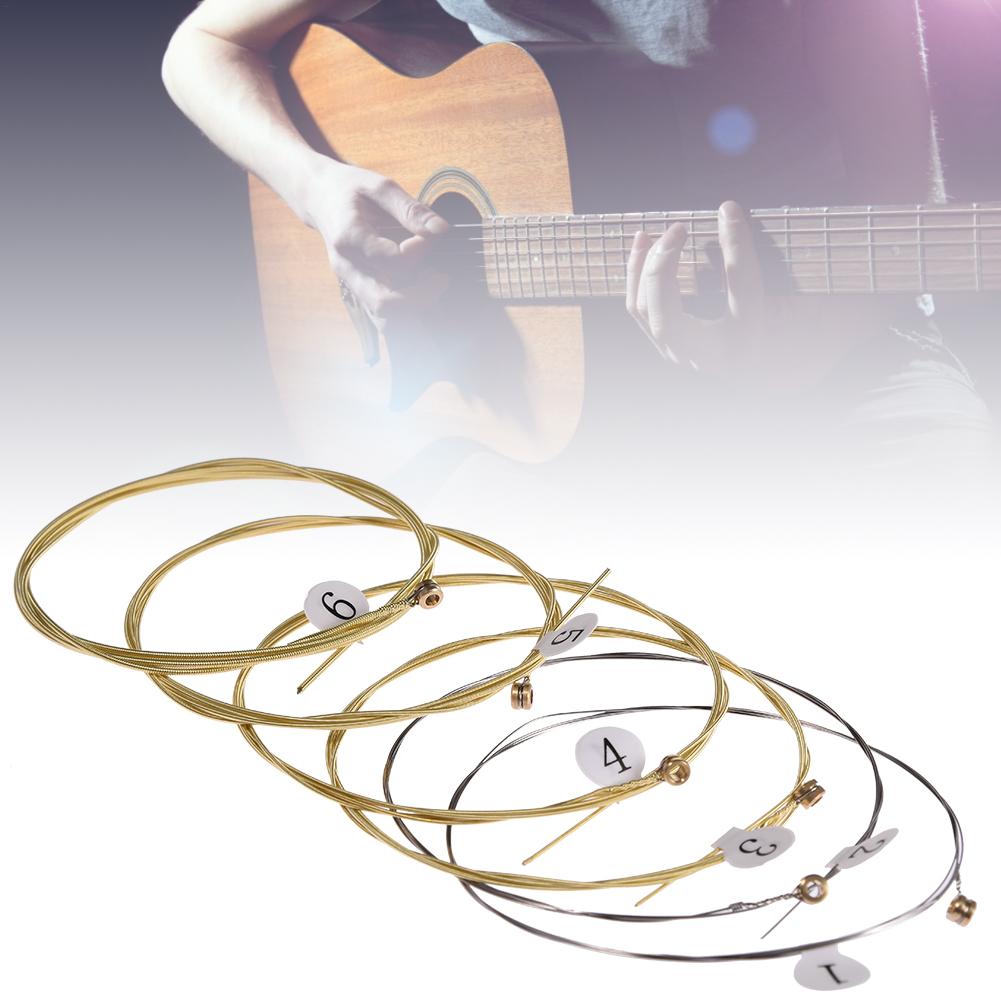 6pcs/set Universal Acoustic Gu - огляд і ціна Musical Instrument With Strings