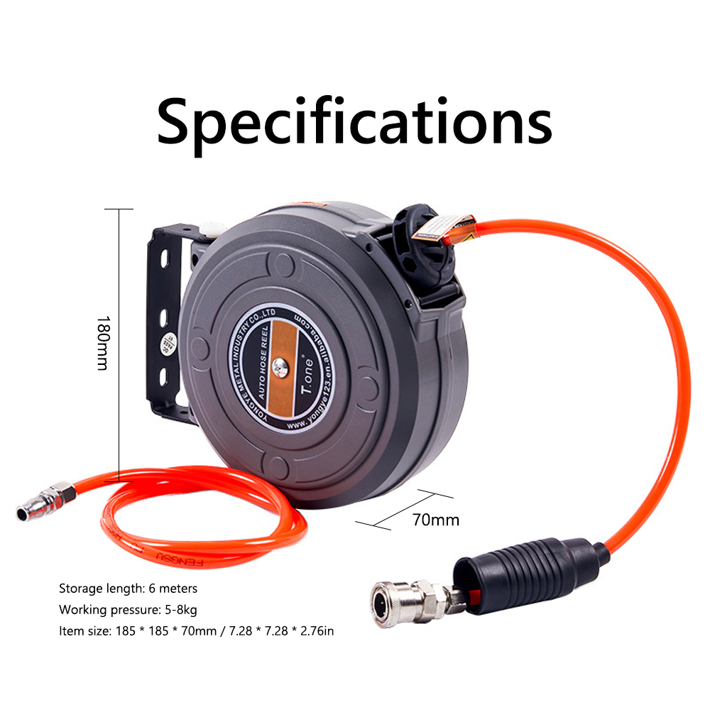 6mm Automatic Retractable Hose - огляд і ціна Cajon Box Drum