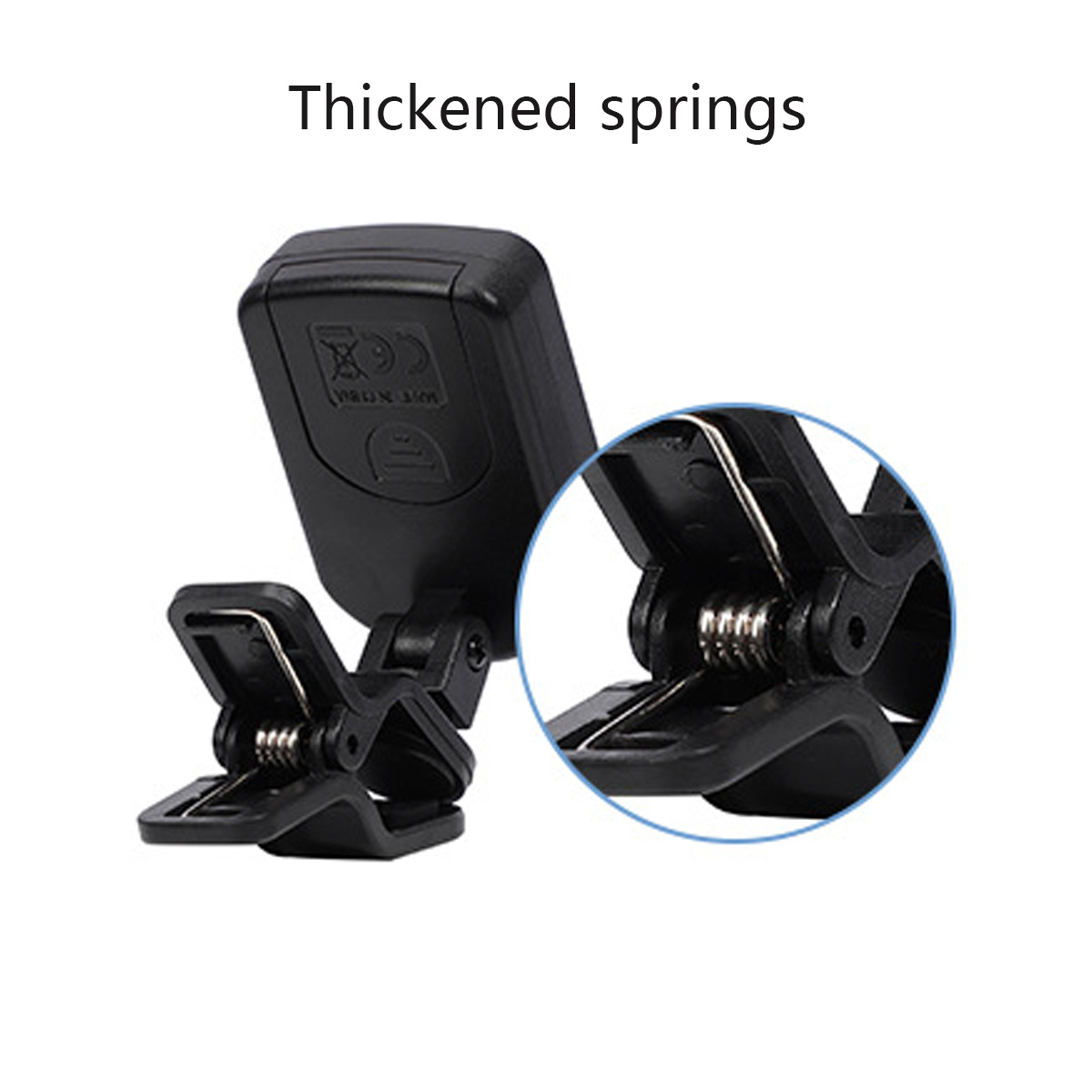 Clip-On Guitar Tuner with Regu - огляд і ціна Musical Instrument In English