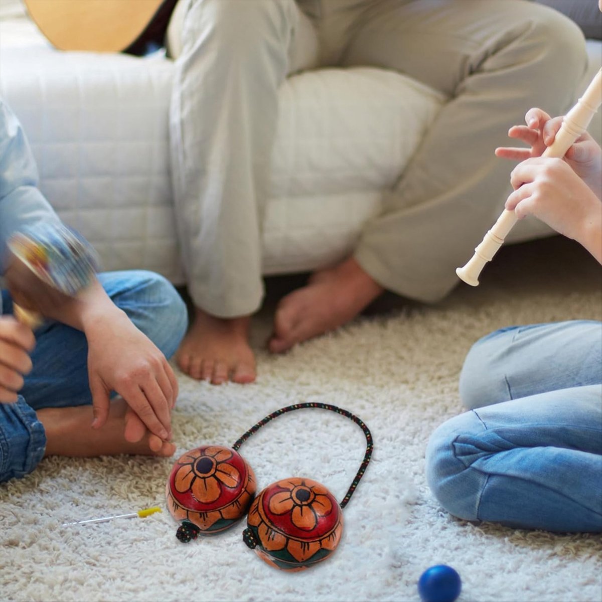 【HOT!TURE】Hand Drawn Maracas M - огляд і ціна Musical Instrument You Shake